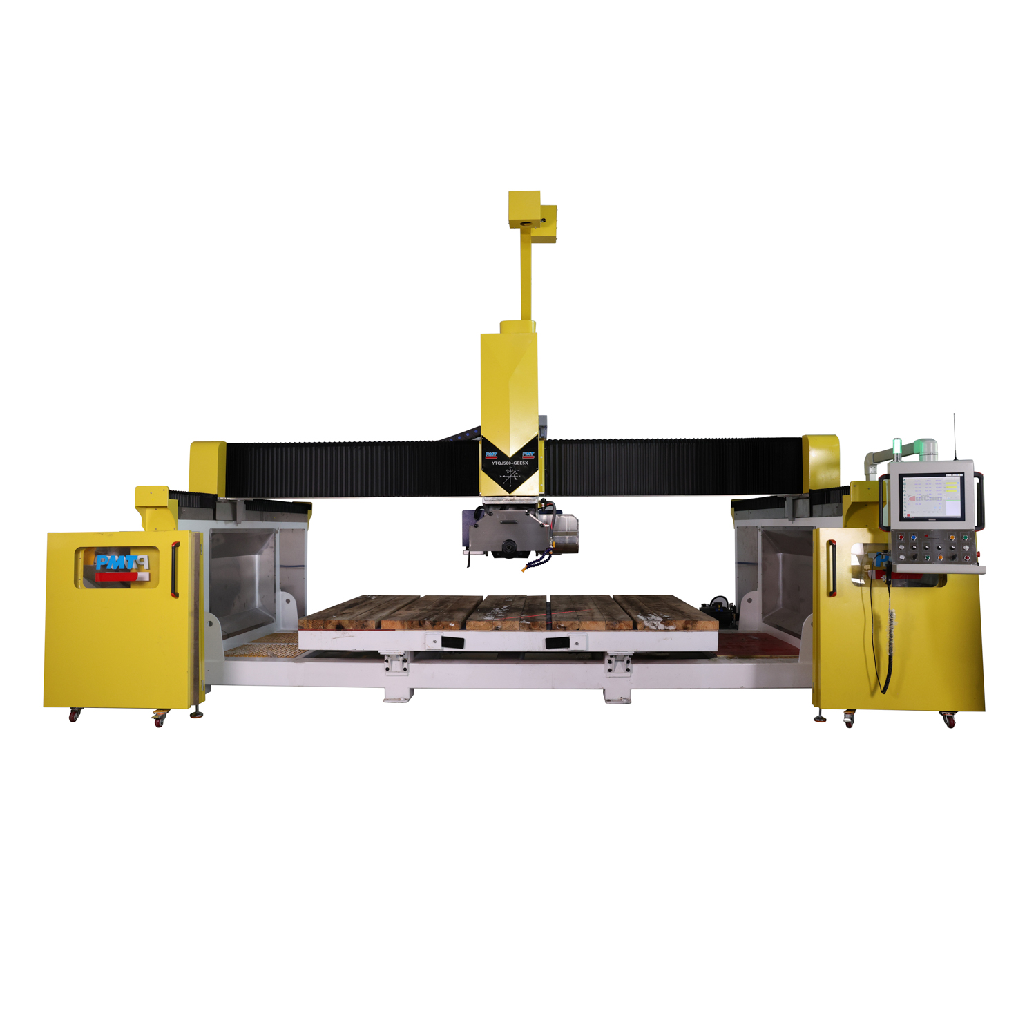 Good Quality 5-Axis Bridge Cutting Machine with Camera and CNC Controller YTQJ450-GEE5X