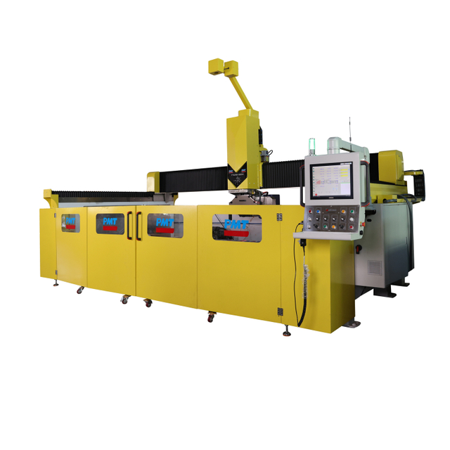 Good Quality 5-Axis Bridge Cutting Machine with Camera and CNC Controller YTQJ450-GEE5X