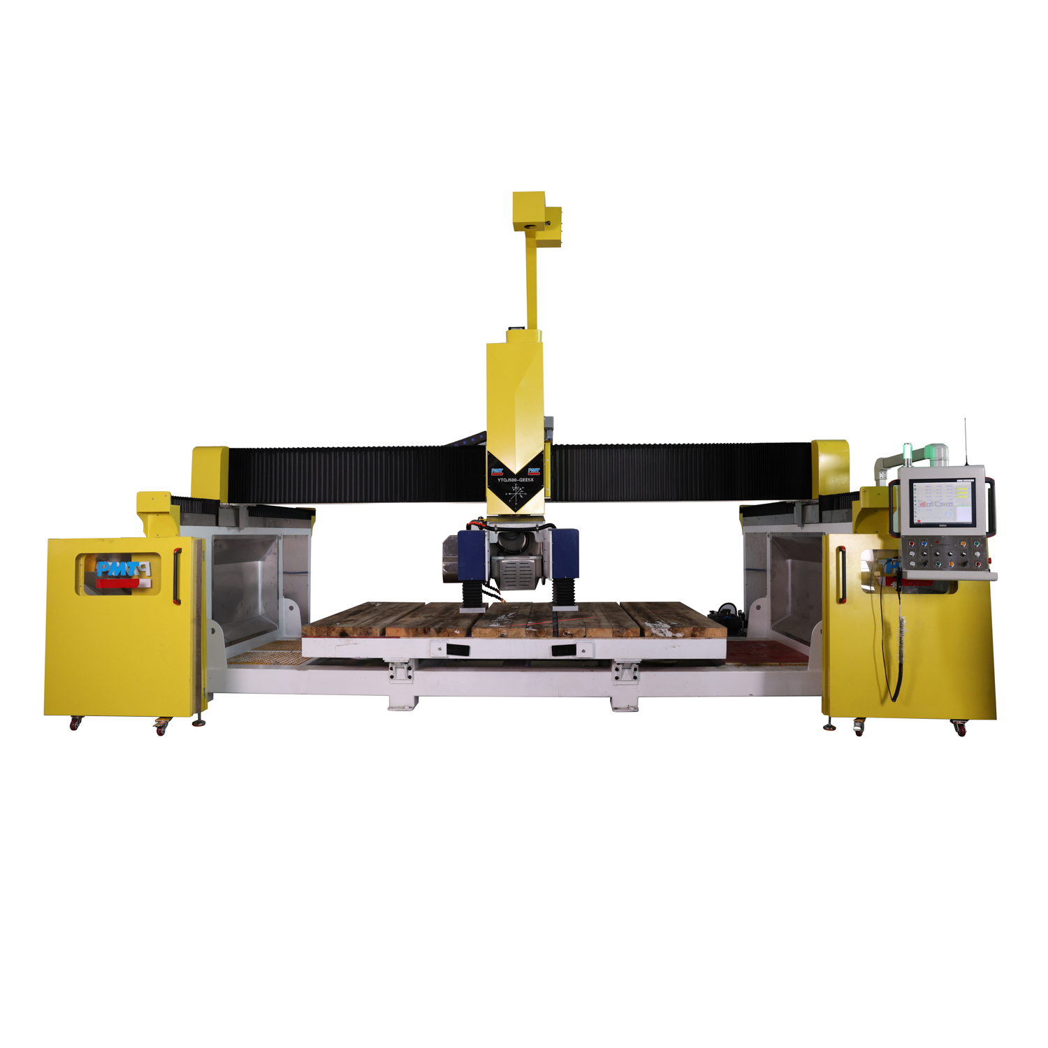 Good Quality 5-Axis Bridge Cutting Machine with Camera and CNC Controller YTQJ450-GEE5X