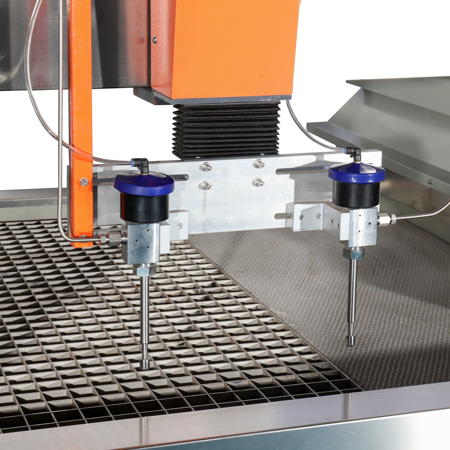 Small Size 3 Axis Cutting Head Double Heads Waterjet Cutting Machine