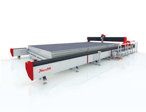 Split Gantry Type Big Size Waterjet Machine for Mental Cutting
