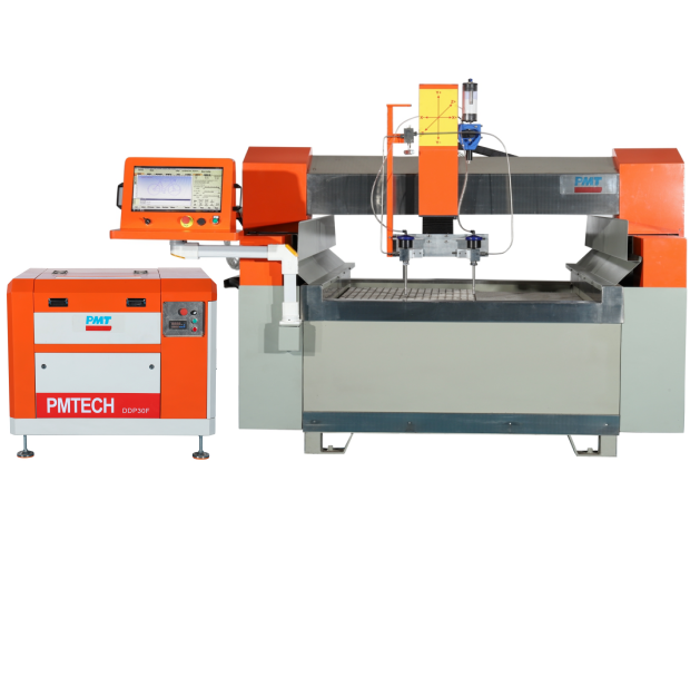Small Size 3 Axis Cutting Head Double Heads Waterjet Cutting Machine
