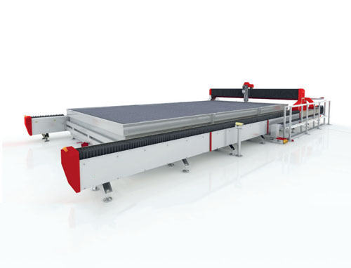 Split Gantry Type Big Size Waterjet Machine for Mental Cutting