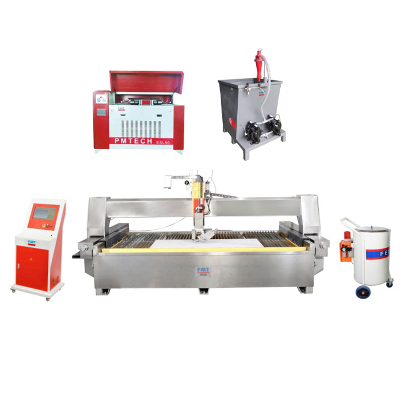 AC 5 Axis Waterjet Cutting Machine for Marble Ceramic Stone Cutting Machine