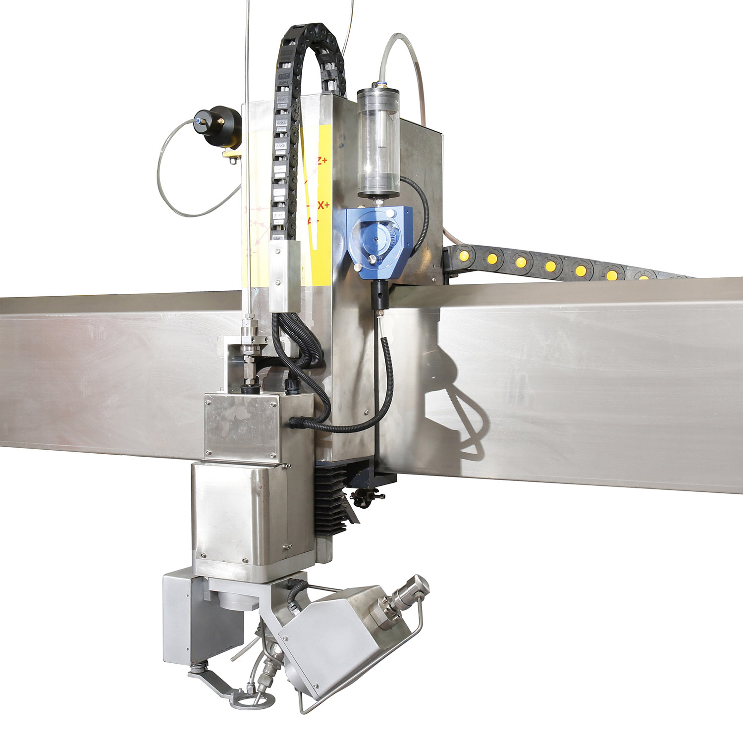 Precision CNC Waterjet AC Five-axis Cutting Head for Metal And Non-Metal Materials