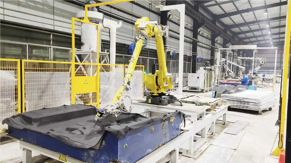 Robort Waterjet System with 5000bar High Pressure Pump 