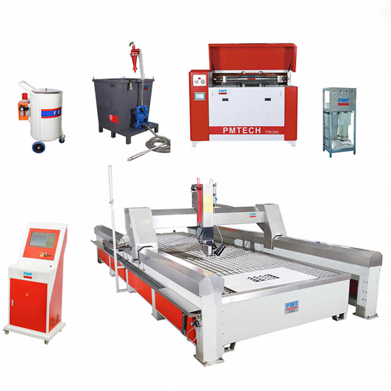 BIg Size 2*6Meters AB5 Axis Mental Cutting Waterjet Cutting Machine 